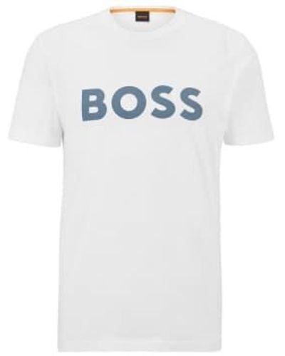 BOSS Penser 1 logo t-shirt - Blanc