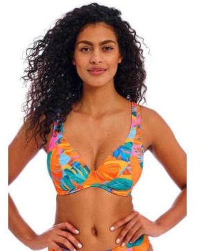 Freya Bikini la côte Aloha Top en zeste - Orange