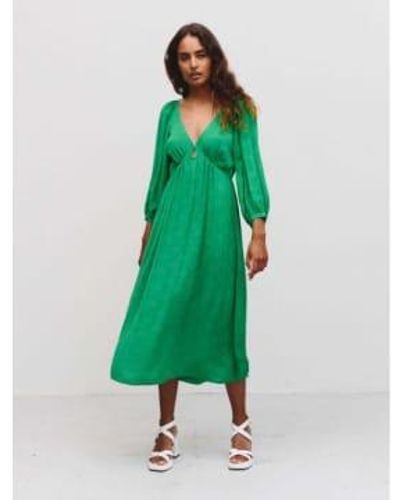 Idano Menthe Olin Dress - Verde