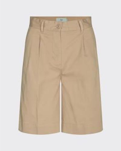 Minimum Scarly Knee Length Shorts - Natural