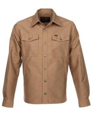 Pike Brothers 1967 Cpo Waxed Khaki L - Brown