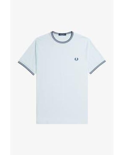 Fred Perry M1588 Twin Tipped t t - Blau