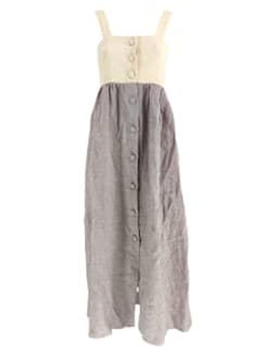 Ninaleuca Daphne Lilac Dress S - Gray