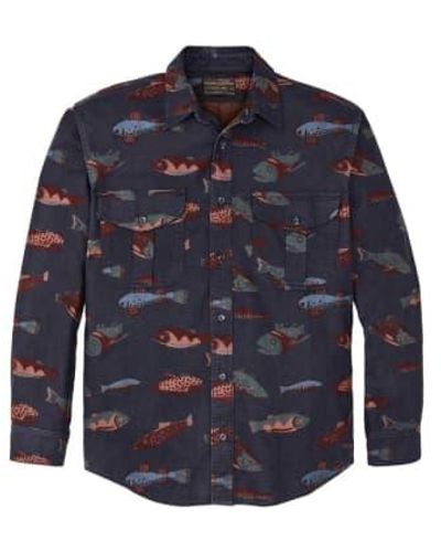 Filson Chemise gui d'alaska - Bleu