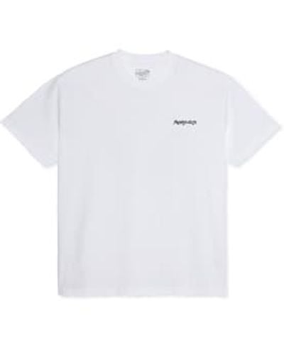 POLAR SKATE T -shirt herauskommen - Weiß