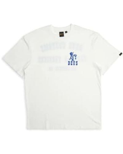 Deus Ex Machina Altstadt kurzärmeliges t-shirt - Weiß
