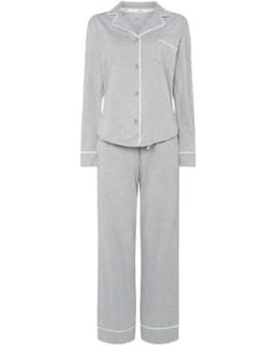 DKNY Signature Long Pajamas Medium - Gray