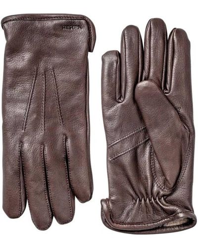 Hestra Dark Brown Andrew Glove