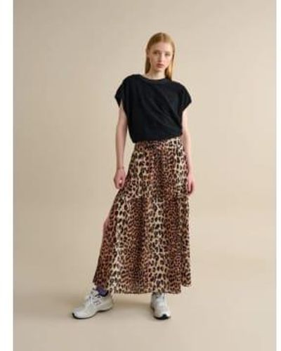 Bellerose Hozz Print Skirt - Natural