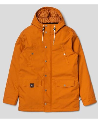 RVLT Revolution 7246 X Parka Jacket Evergreen - Arancione