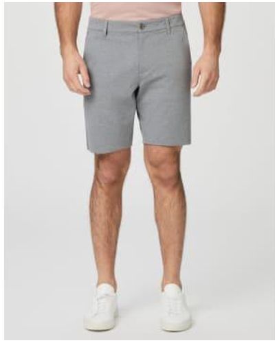 PAIGE Rickson Trouser Shorts In Heather Steel M822374 6989 - Grigio