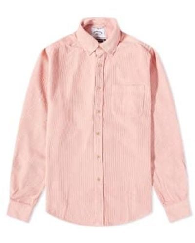 Portuguese Flannel Lobo Old Corduroy Shirt S - Pink