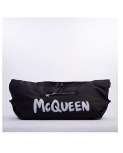 Alexander McQueen Mcqueen Graffiti Bundle Shoulder Bag One-size - Black