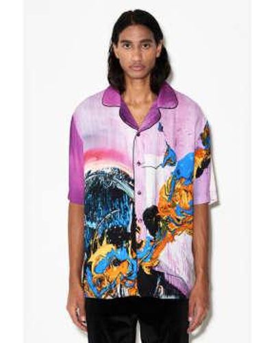 Limitato Singa chaos s / s chemise e - Multicolore
