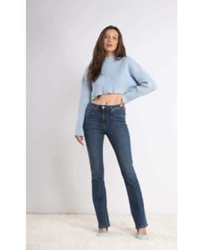 Denim Studio Jeans mezclilla azul reciclada brooke