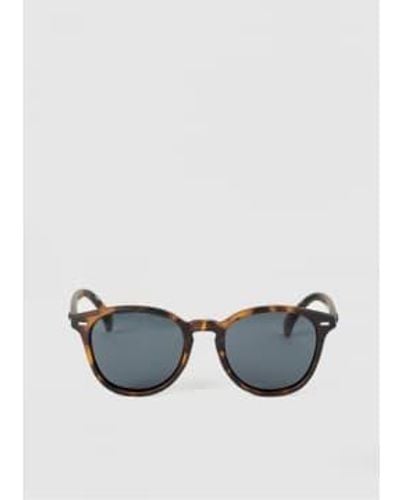 Le Specs S Bandwagon Tort Classic Frame Sunglasses - Brown
