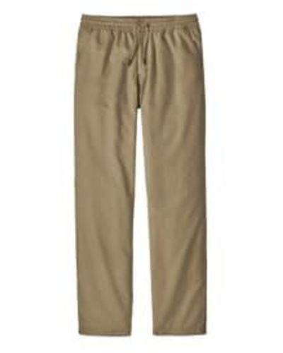 Patagonia Lightweight All-wear Hemp Volley Trousers - Natural