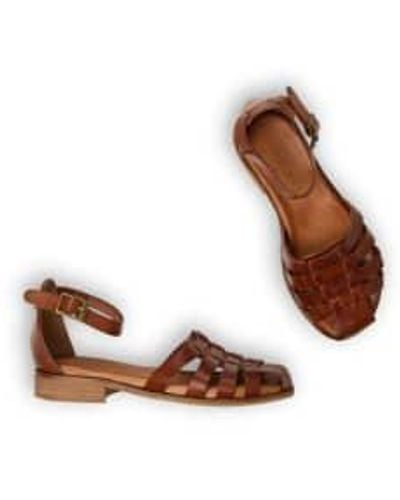 Pavement Oprah Tan Sandals 37 - Brown