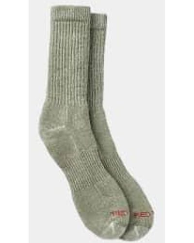 Red Wing Wing Shoes Wing Merino Boot Socks Olive - Verde