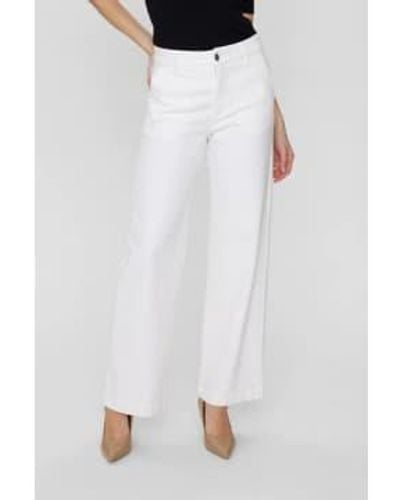 Numph Nuamber Jeans - White