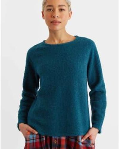 Louche London Blanka Borg Sweatshirt 10 - Blue