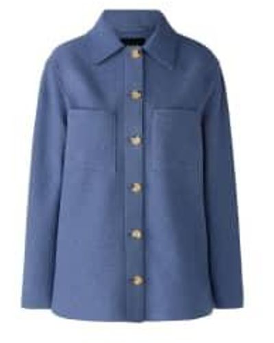 Ouí Jacket Vintage Uk 10 - Blue