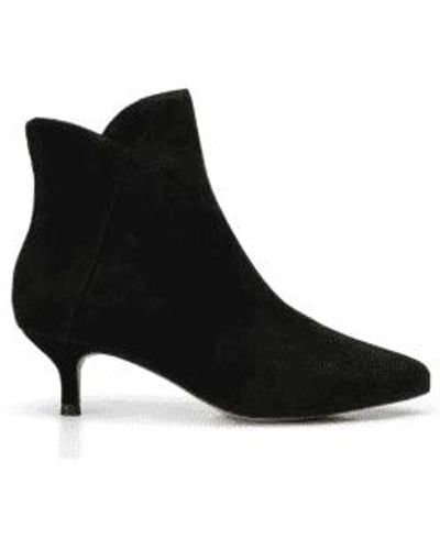 Shoe The Bear Saga Suede Ankle Boot - Nero