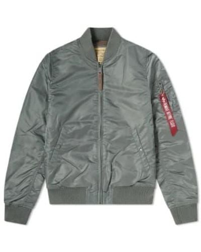 Alpha Industries Classic Ma-1 Jacket Vintage S - Gray