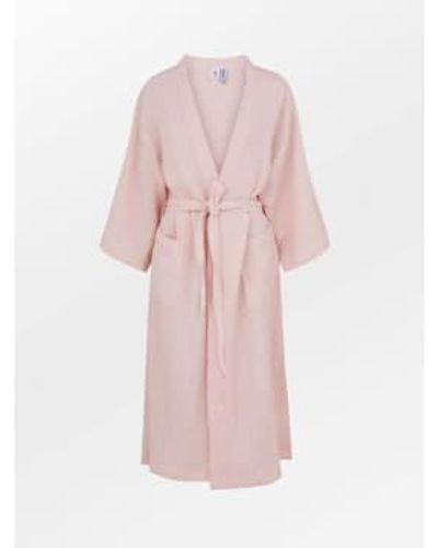Becksöndergaard Solid gaze läelle kimono - Pink
