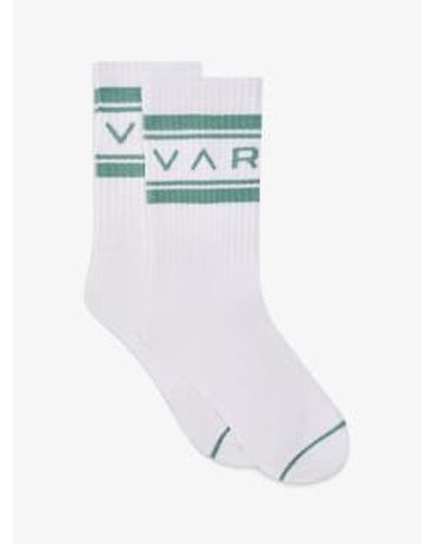 Varley And Cool Sage Astley Active Socks One Size / - Blue