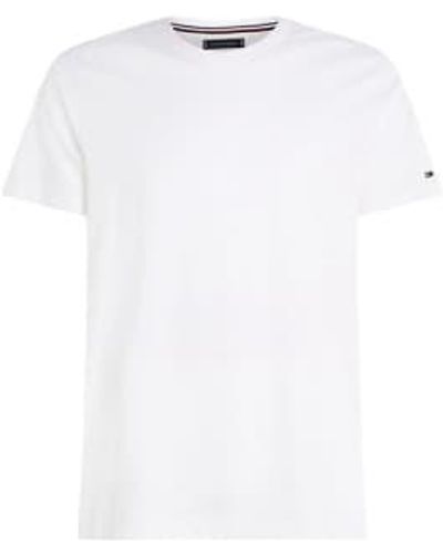 Tommy Hilfiger T-shirt Mw0mw31526 Ybr M - White