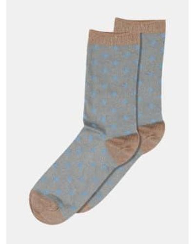 mpDenmark Ankle Socks Skyride 37-39 - Grey