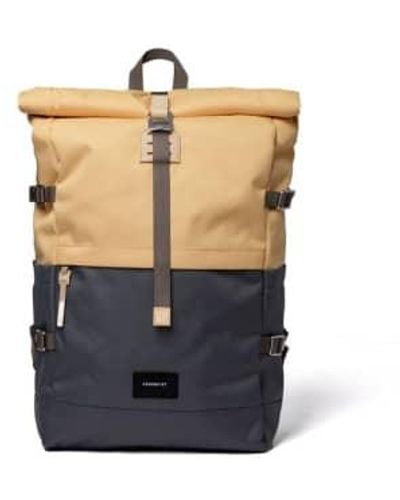 Sandqvist Bernt Backpack Multi Wheat / 25l - Blue