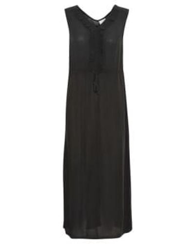 Ichi Marrakech Dress Xs - Black