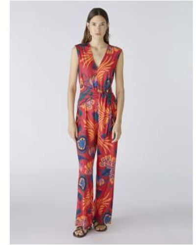 Ouí Jumpsuit And Orange - Rosso