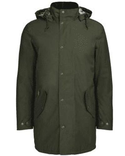 Barbour Chelsea mac jacket & forest mist - Grün