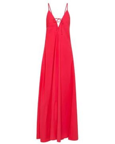 Forte Forte Robe femme 12352 ma robe amour - Rouge