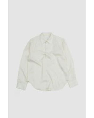 BERNER KUHL Curve Shirt Ace Twill Cream L - White