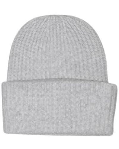 Cashmere Fashion Esisto Kashmir Beanie Hat One-size / Toffee - Gray