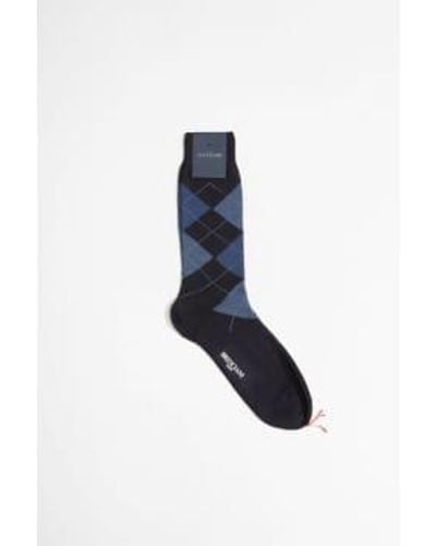 Bresciani Blend Short Socks Blue/multicolor M