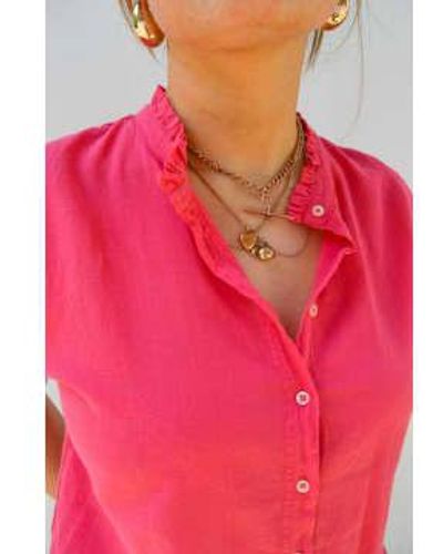 Hartford Tressy Knitted Sorbet Shirt 0 - Pink