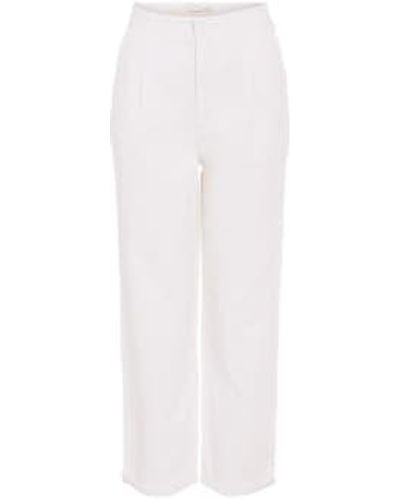 Ouí Optic Trousers - Bianco
