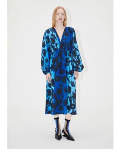 Stine Goya Veroma Dress Xs - Blue