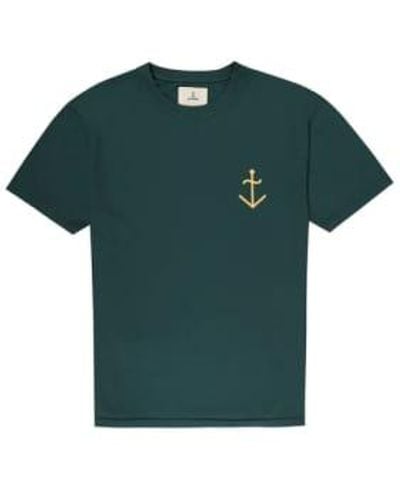 La Paz T-shirt dantas dans le logo jaune mousse mer - Vert