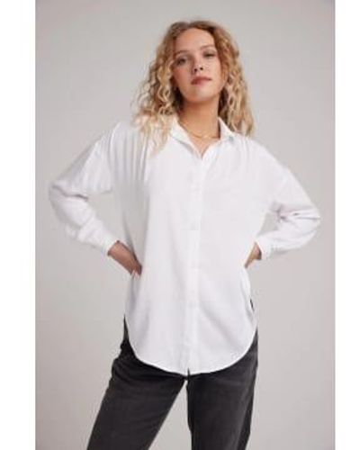 Bella Dahl Camisa tejida - Blanco