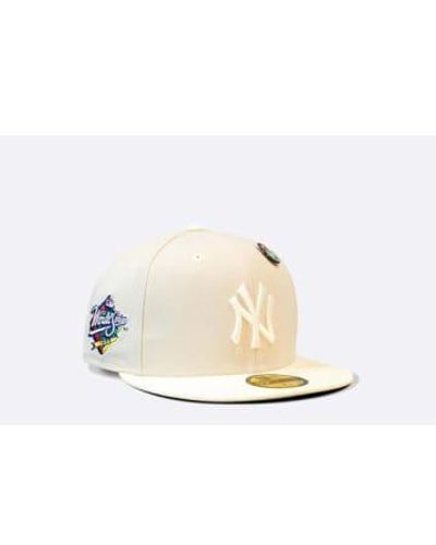 KTZ New york yankees mlb world series pin 59fifty ajusté - Blanc