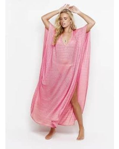Melissa Odabash June Cover Up In And Gold - Rosa