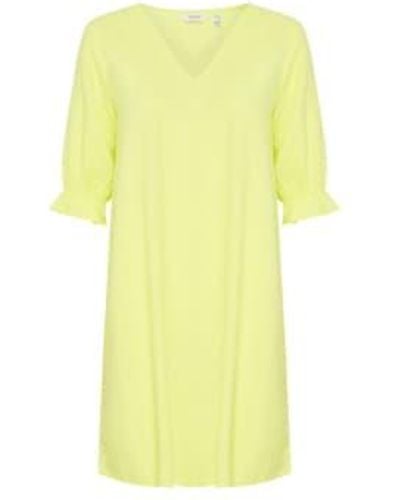 B.Young Falakka Shape Dress Sunny Lime 34 - Yellow