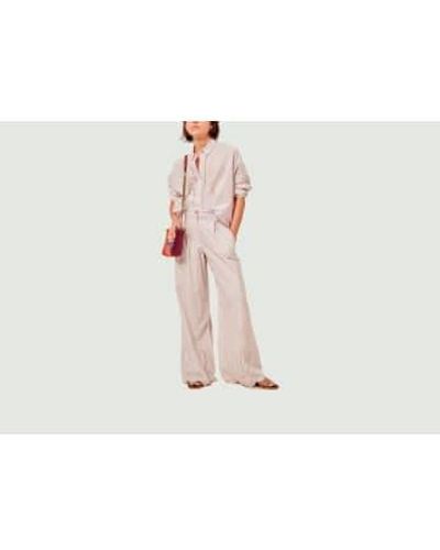 Sessun Valenzo Pants - Bianco