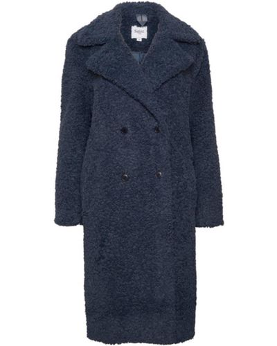 Saint Tropez Nellie Teddy Coat - Blue